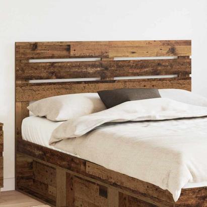 Tăblie cap cu headboard Lemn Vechi 140 cm Lemn compozit GartenMobel Dekor