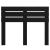 Tăblie cap cu headboard Stejar Negru 135 cm Lemn compozit GartenMobel Dekor