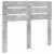 Tăblie cap cu headboard Gri din beton 135 cm Lemn compozit GartenMobel Dekor