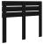 Tăblie cap cu headboard Stejar Negru 120 cm Lemn compozit GartenMobel Dekor