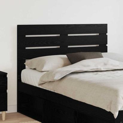 Tăblie cap cu headboard Stejar Negru 120 cm Lemn compozit GartenMobel Dekor