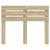 Tăblie cap cu headboard Stejar Sonoma 120 cm Lemn compozit GartenMobel Dekor