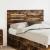 Tăblie cap cu headboard Stejar fumuriu 120 cm Lemn compozit GartenMobel Dekor