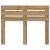 Tăblie cap cu headboard Stejar Artizanal 120 cm Lemn compozit GartenMobel Dekor