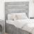 Tăblie cap cu headboard Gri din beton 90 cm Lemn compozit GartenMobel Dekor
