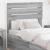 Tăblie cap cu headboard Gri Sonoma 80 cm Lemn compozit GartenMobel Dekor