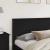 Tăblie cap cu headboard Stejar Negru 200 cm Lemn compozit GartenMobel Dekor