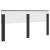 Tăblie cap cu headboard Stejar Negru 200 cm Lemn compozit GartenMobel Dekor