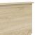 Tăblie cap cu headboard Stejar Sonoma 200 cm Lemn compozit GartenMobel Dekor