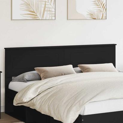 Tăblie cap cu headboard Stejar Negru 180 cm Lemn compozit GartenMobel Dekor