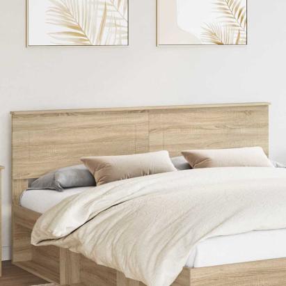 Tăblie cap cu headboard Stejar Sonoma 180 cm Lemn compozit GartenMobel Dekor