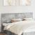Tăblie cap cu headboard Gri din beton 180 cm Lemn compozit GartenMobel Dekor