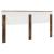 Tăblie cap cu headboard Stejar fumuriu 180 cm Lemn compozit GartenMobel Dekor