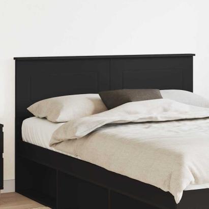 Tăblie cap cu headboard Stejar Negru 160 cm Lemn compozit GartenMobel Dekor