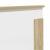 Tăblie cap cu headboard Stejar Sonoma 160 cm Lemn compozit GartenMobel Dekor