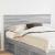 Tăblie cap cu headboard Gri Sonoma 160 cm Lemn compozit GartenMobel Dekor
