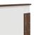 Tăblie cap cu headboard Stejar închis 160 cm Lemn compozit GartenMobel Dekor