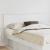 Tăblie cap cu headboard Alb 150 cm Lemn compozit GartenMobel Dekor