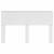 Tăblie cap cu headboard Alb Lucios 150 cm Lemn compozit GartenMobel Dekor