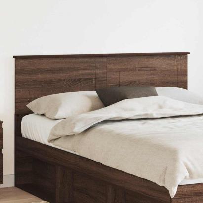 Tăblie cap cu headboard Stejar închis 140 cm Lemn compozit GartenMobel Dekor