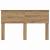 Tăblie cap cu headboard Stejar Artizanal 140 cm Lemn compozit GartenMobel Dekor