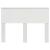 Tăblie cap cu headboard Alb Lucios 135 cm Lemn compozit GartenMobel Dekor