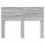 Tăblie cap cu headboard Gri Sonoma 135 cm Lemn compozit GartenMobel Dekor