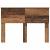 Tăblie cap cu headboard Lemn Vechi 135 cm Lemn compozit GartenMobel Dekor