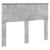 Tăblie cap cu headboard Gri din beton 120 cm Lemn compozit GartenMobel Dekor