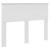 Tăblie cap cu headboard Alb Lucios 120 cm Lemn compozit GartenMobel Dekor