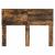 Tăblie cap cu headboard Stejar fumuriu 120 cm Lemn compozit GartenMobel Dekor