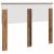 Tăblie cap cu headboard Lemn Vechi 120 cm Lemn compozit GartenMobel Dekor