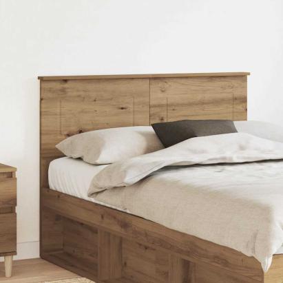 Tăblie cap cu headboard Stejar Artizanal 120 cm Lemn compozit GartenMobel Dekor
