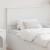 Tăblie cap cu headboard Alb 100 cm Lemn compozit GartenMobel Dekor