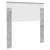 Tăblie cap cu headboard Gri din beton 100 cm Lemn compozit GartenMobel Dekor