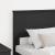 Tăblie cap cu headboard Stejar Negru 80 cm Lemn compozit GartenMobel Dekor