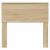 Tăblie cap cu headboard Stejar Sonoma 80 cm Lemn compozit GartenMobel Dekor