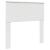 Tăblie cap cu headboard Alb Lucios 80 cm Lemn compozit GartenMobel Dekor
