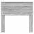 Tăblie cap cu headboard Gri Sonoma 80 cm Lemn compozit GartenMobel Dekor
