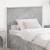 Tăblie cap cu headboard Gri din beton 75 cm Lemn compozit GartenMobel Dekor
