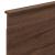 Tăblie cap cu headboard Stejar închis 75 cm Lemn compozit GartenMobel Dekor