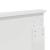 Tăblie cap cu headboard Alb 200 cm Lemn compozit GartenMobel Dekor