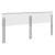 Tăblie cap cu headboard Gri din beton 200 cm Lemn compozit GartenMobel Dekor