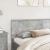 Tăblie cap cu headboard Gri din beton 200 cm Lemn compozit GartenMobel Dekor