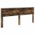 Tăblie cap cu headboard Stejar fumuriu 200 cm Lemn compozit GartenMobel Dekor