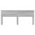 Tăblie cap cu headboard Gri Sonoma 200 cm Lemn compozit GartenMobel Dekor