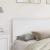 Tăblie cap cu headboard Alb 180 cm Lemn compozit GartenMobel Dekor