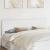 Tăblie cap cu headboard Alb 180 cm Lemn compozit GartenMobel Dekor