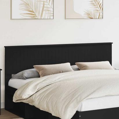 Tăblie cap cu headboard Stejar Negru 180 cm Lemn compozit GartenMobel Dekor
