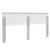 Tăblie cap cu headboard Gri din beton 180 cm Lemn compozit GartenMobel Dekor